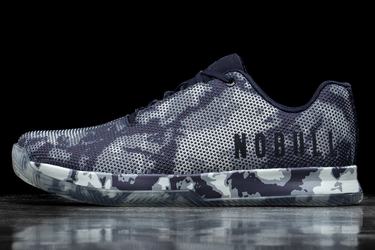 Nobull Superfabric Tie-Dye Court Men's Trainers Navy | Australia (XZ2706)